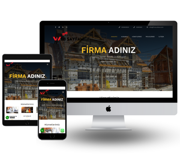 İnşaat Hazır Web Sitesi 1