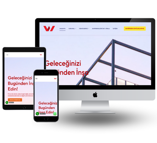 İnşaat Hazır Web Sitesi 2