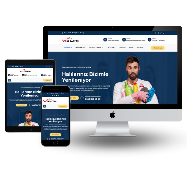 Halı Yıkama Hazır Web Sitesi 3