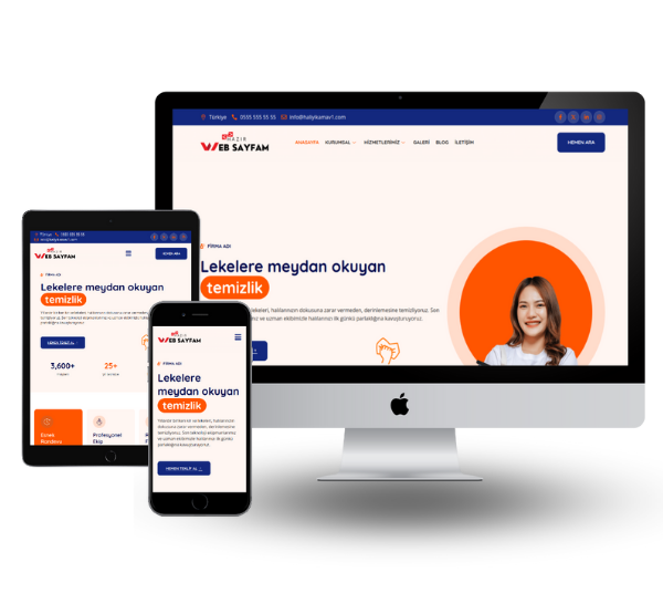 Halı Yıkama Hazır Web Sitesi 1