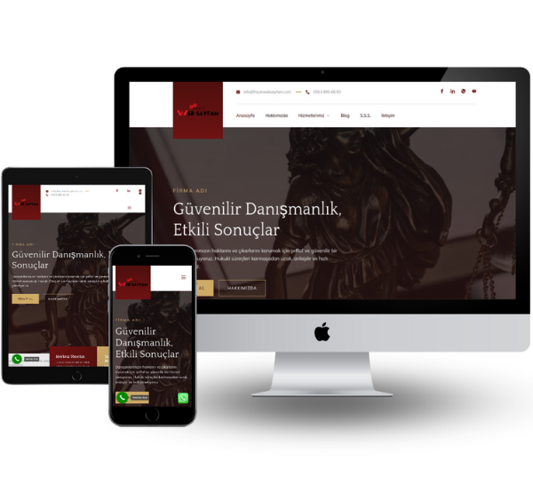 Avukat Hazır Web Sitesi 1