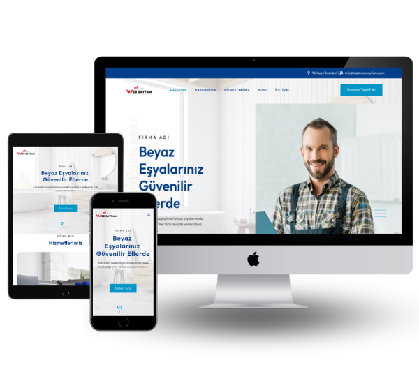 Beyaz Eşya Hazır Web Sitesi 3