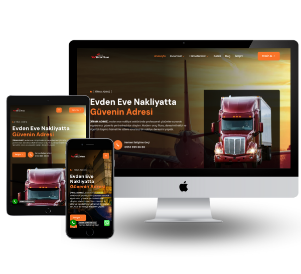 Nakliye Hazır Web Sitesi 3