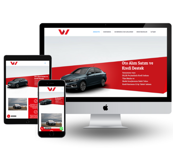 Otomotiv Hazır Web Sitesi 1