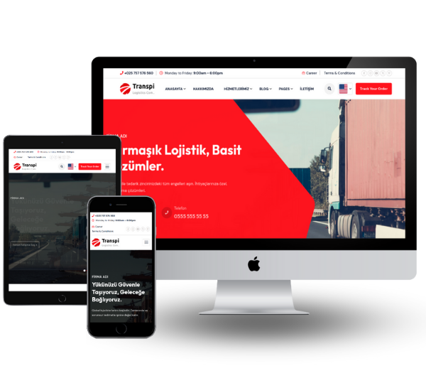 Nakliye Hazır Web Sitesi 1