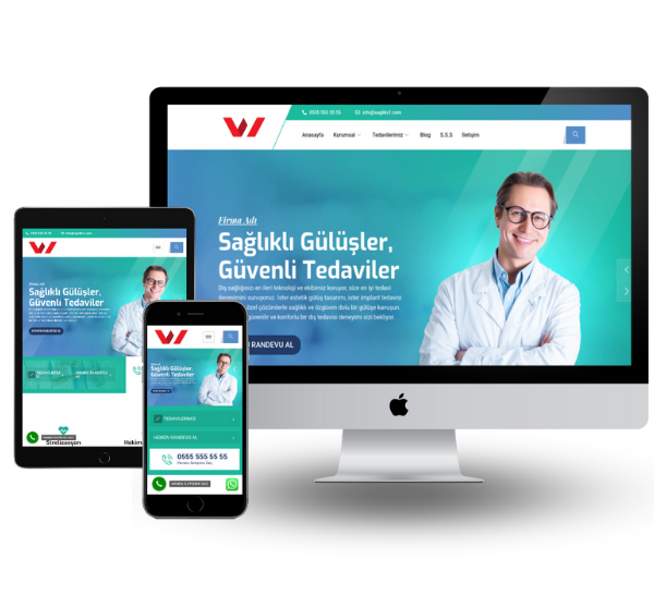 Sağlık Hazır Web Sitesi 1