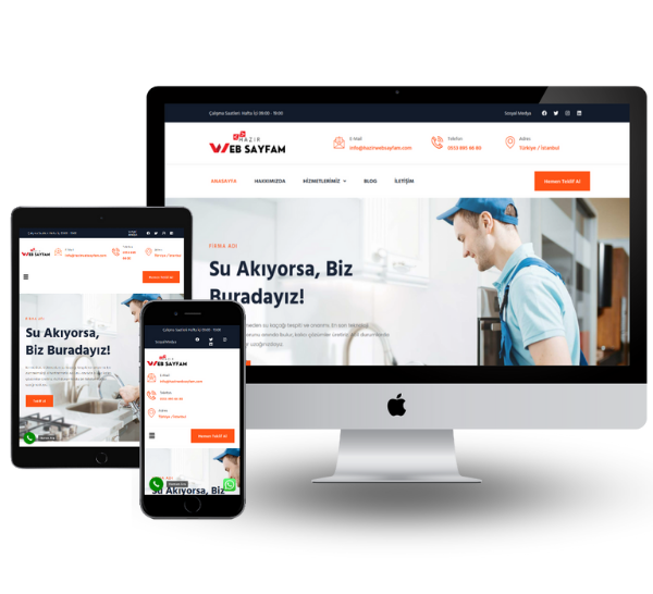 Tesisat Elektrik Hazır Web Sitesi 2