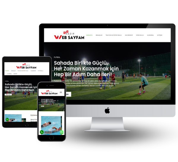 Spor Hazır Web Sitesi 2