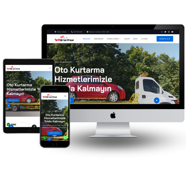 Oto Kurtarma Hazır Web Sitesi 3