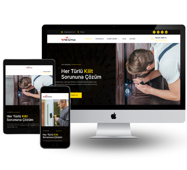 Çilingir Hazır Web Sitesi 2