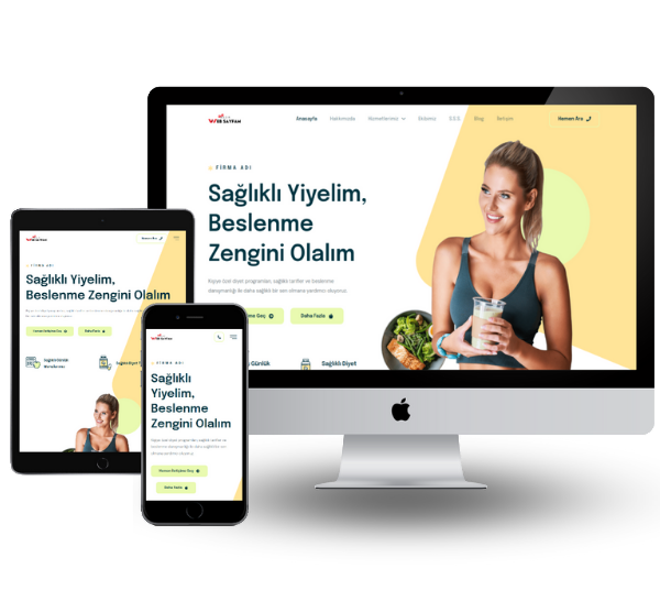 Diyetisyen Hazır Web Sitesi 1