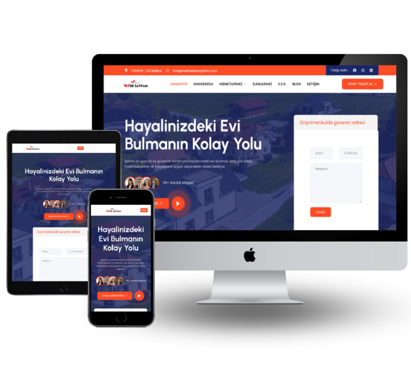 Emlak Hazır Web Sitesi 2