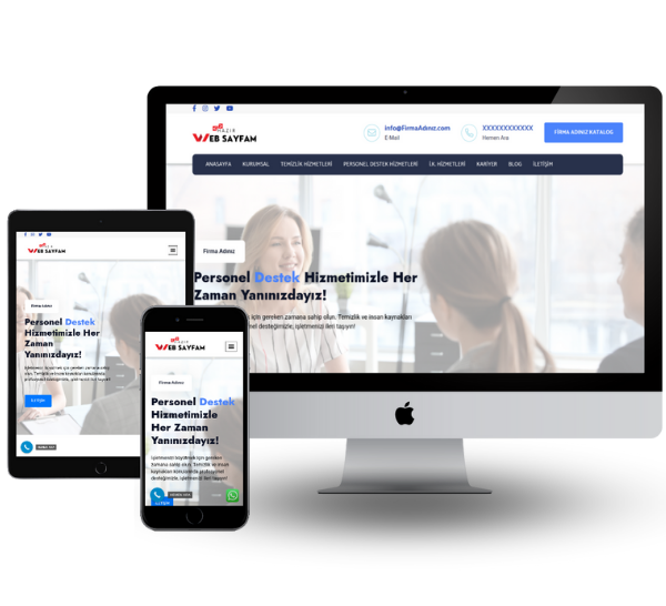 Temizlik Hazır Web Sitesi 1