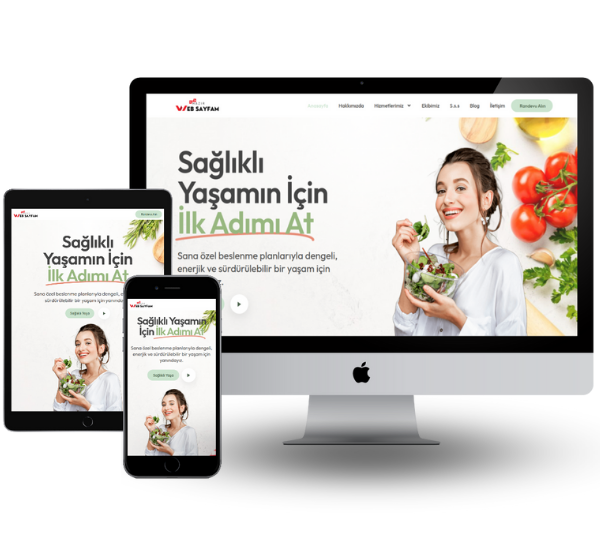 Diyetisyen Hazır Web Sitesi 3