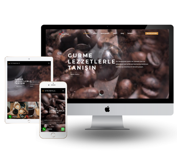 Restoran Hazır Web Sitesi 1